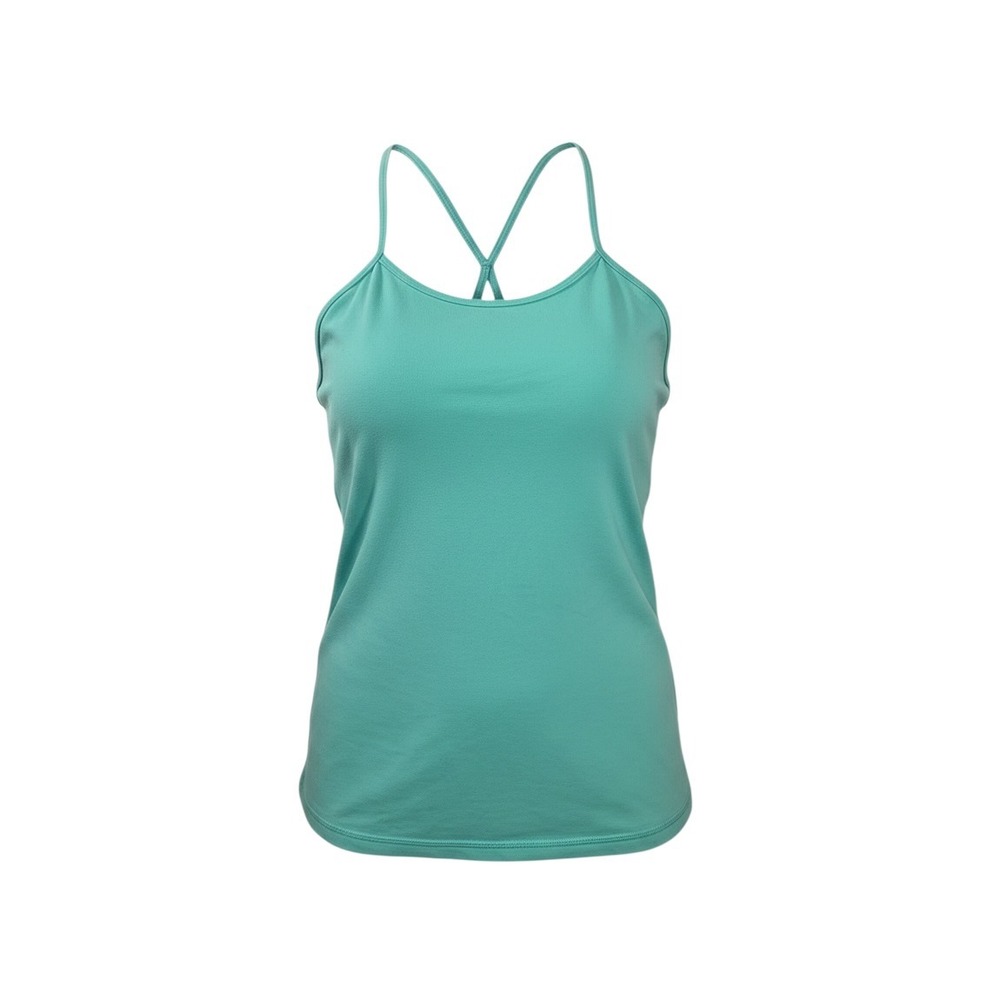 Lululemon Power Y Tank Top Women Size s Teal Good Racerback Yoga Workout
